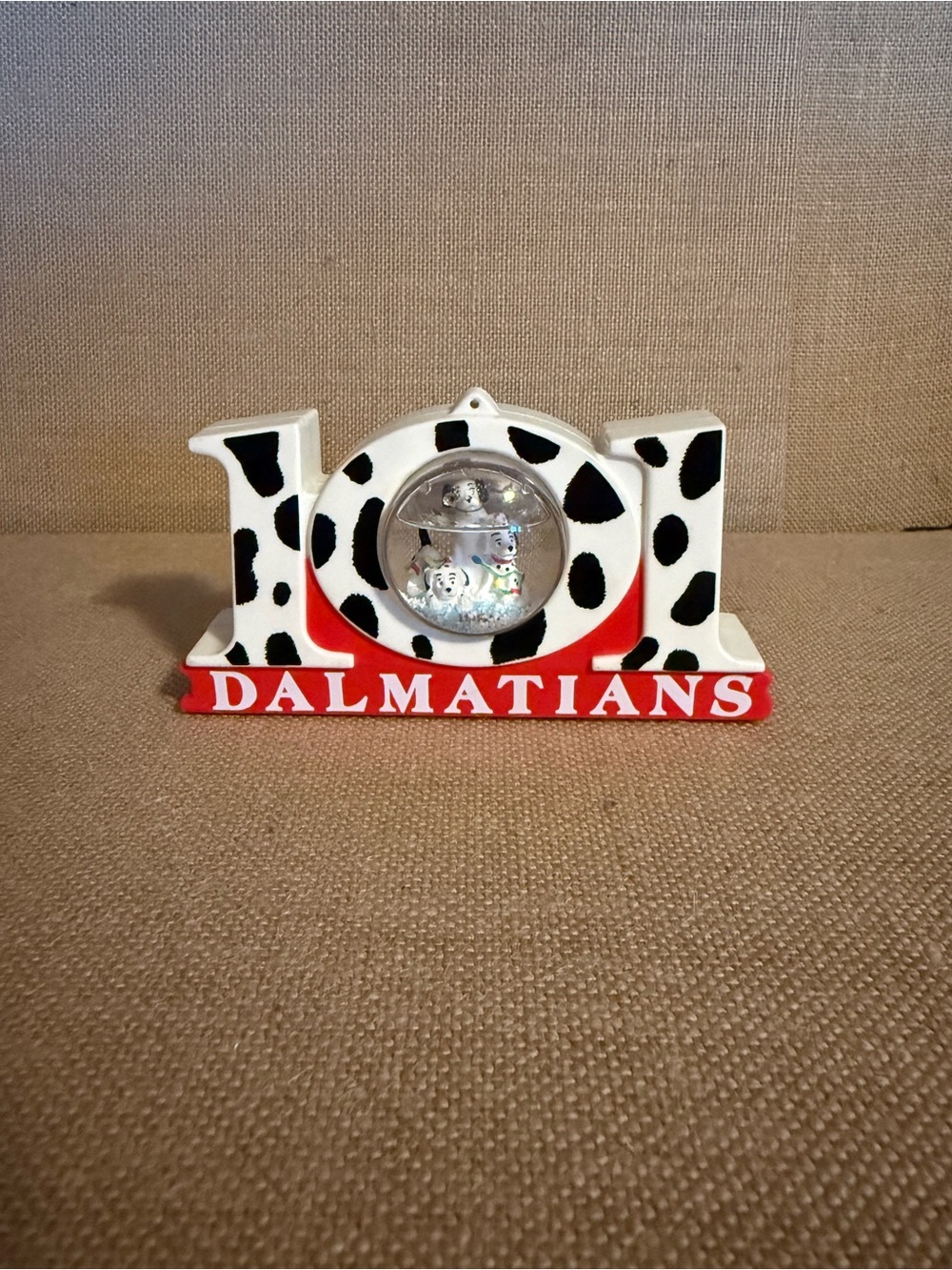 Disney 101 Dalmatians Snow Globe Ornament